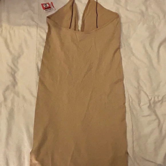 Free People Intimately Beige Lingerie Slip NWT - Picture 4 of 7